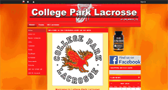 Desktop Screenshot of collegeparklacrosse.com